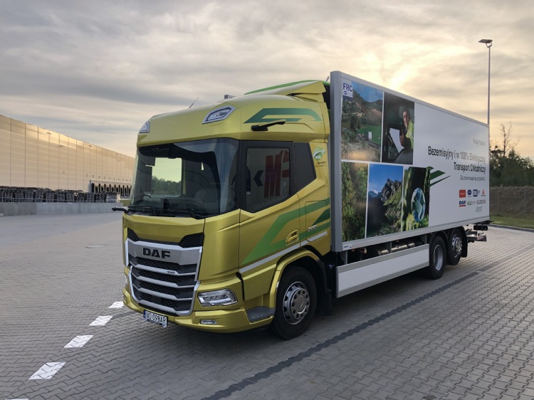 Frigo Logistics z drugim podejściem do testów ciężarówki elektrycznej